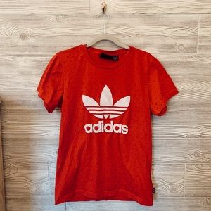 Patterned Adidas tee